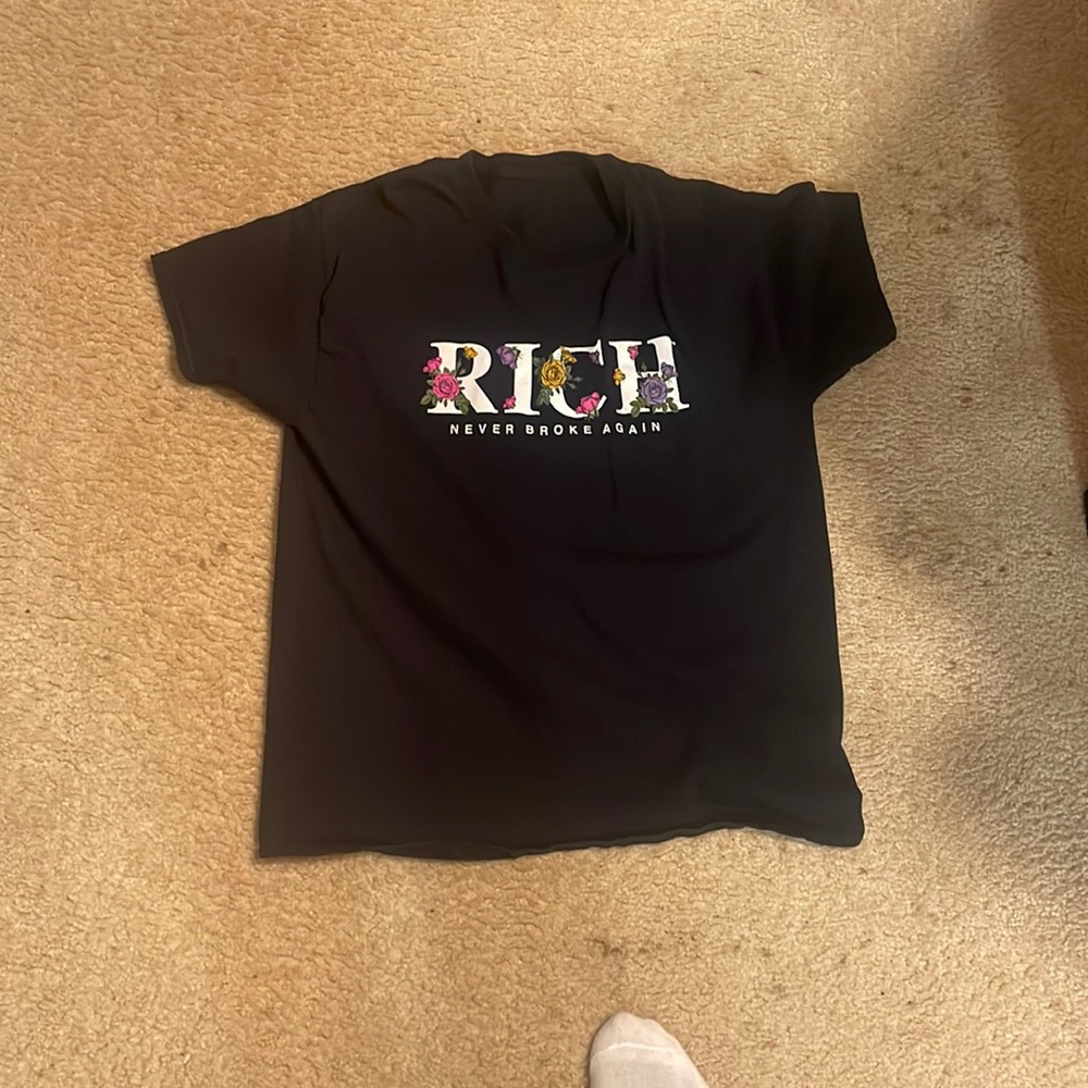 Rich never broke again shirt